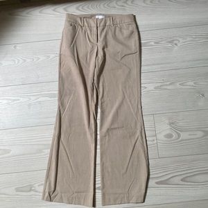 Light flows khaki colored dress pants